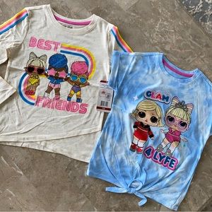LOL Surprise  Girl’s 2-Pack Fashion Tops